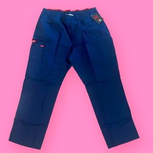 Dickies 3XL missy fit blue scrubs